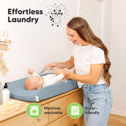 KeaBabies Isla Changing Pad Covers 2 Pack, Soft Stretchy Changing Table Cover, Breathable Nursery Bedding Cover for Baby Diaper Changes, Butterflies