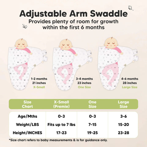 KeaBabies Soothe Swaddle Wraps with Knot Hats, 3-Pack Aspire, Soft Breathable Baby Swaddle Blanket Set with Hat, Adjustable Newborn Wrap, Infant Sleep Essentials