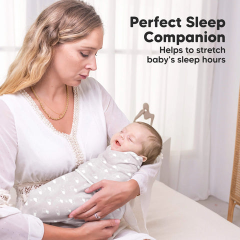 KeaBabies Soothe Zippy Swaddle Wrap, 3-Pack Cloud, Easy Zip Baby Swaddle Blanket, Soft Breathable Infant Wrap, Secure Newborn Sleep Essentials