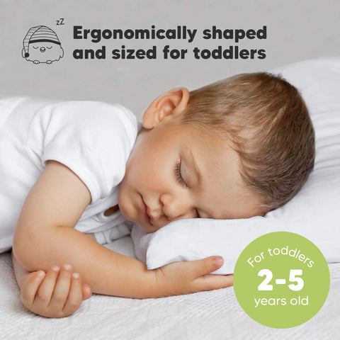 KeaBabies Toddler Pillow with Pillowcase, Kids Travel Bed Pillow, Breathable Microfiber Filled Sleeping Pillow for Toddlers, Preschool Nap Pillow, Meadow