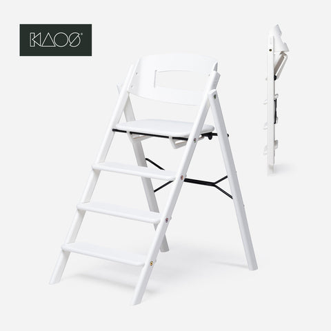Klapp Highchair Beech - White