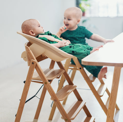Klapp Highchair Oak - Natural