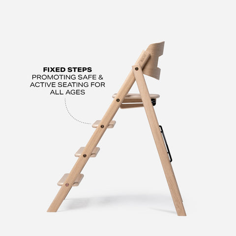 Klapp Highchair Oak - Natural