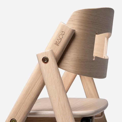 Klapp Highchair Oak - Natural