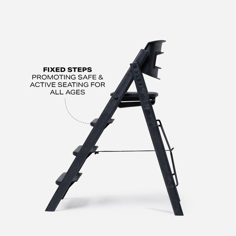Klapp Highchair Recycled - Charcoal Black