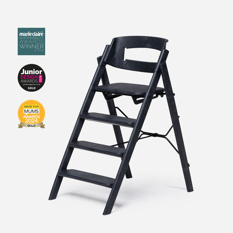Klapp Highchair Recycled - Charcoal Black