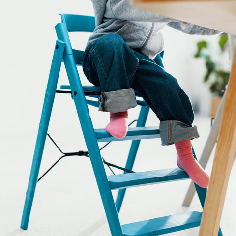 Klapp Highchair Recycled - Swedish Blue
