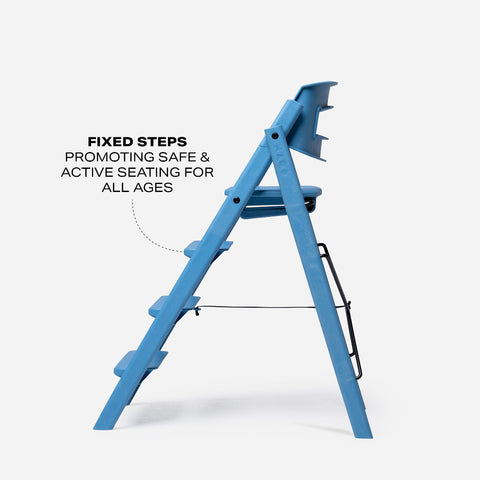 Klapp Highchair Recycled - Swedish Blue
