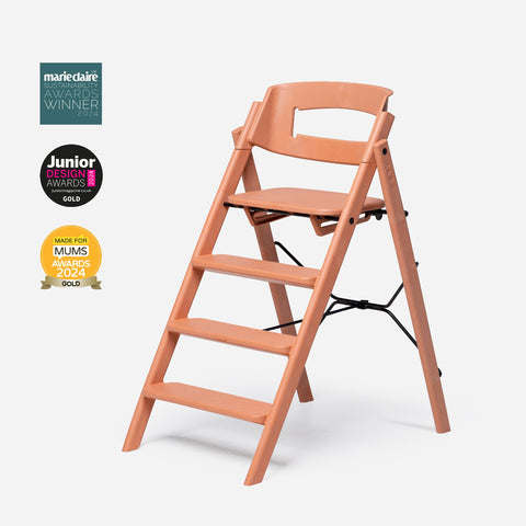 Klapp Highchair Recycled - Terracotta Pink