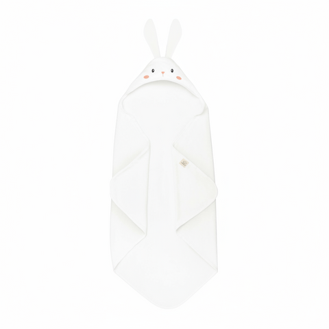 KeaBabies Cuddle Baby Hooded Towel, Ultra Soft Absorbent Baby Bath Towel for Newborns & Toddlers, Gentle on Sensitive Skin, Bunny