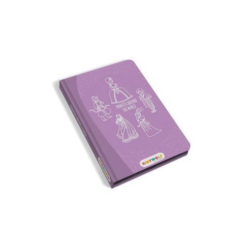 Kidywolf KIDYDRAW-MINI LCD Tracing book - Princesses