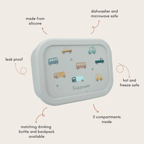 Lunchbox Kidzroom Sweet cuddles- Green