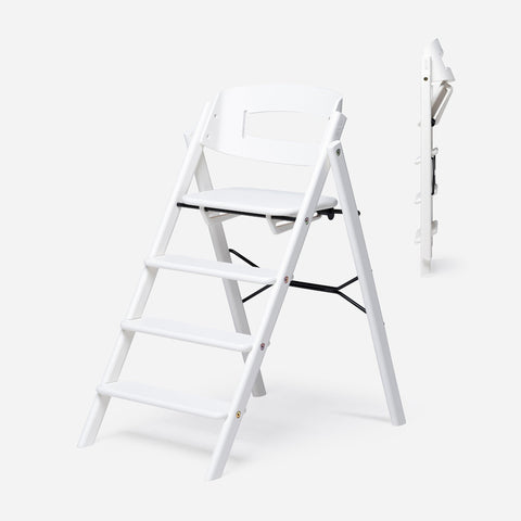 Klapp Highchair Beech - White