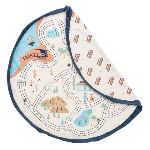 Play and Go - Playmat and Storage bag - L.A. Road map