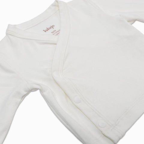 Lulujo - Newborn 2pc Set - White (0-3 months)