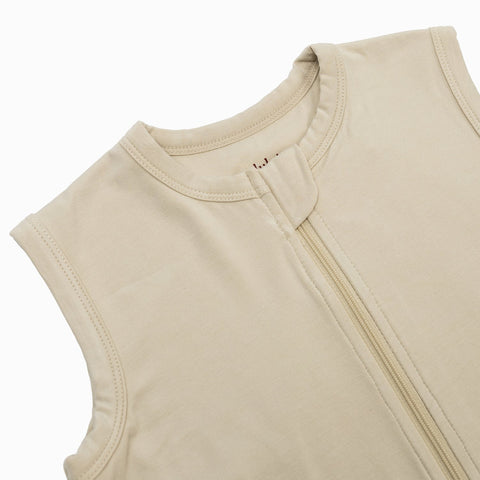Bamboo Sleeping Bag (TOG 1.0) - Beige - Size L (12-18 months)
