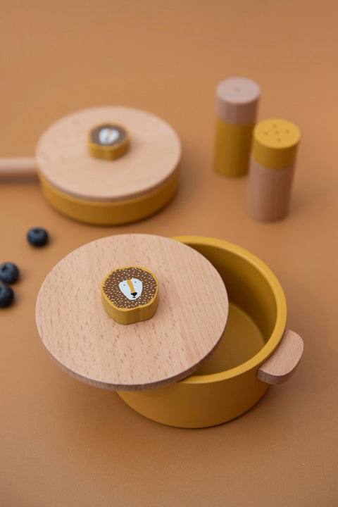 Trixie - Wooden cooking set - Mr. Lion