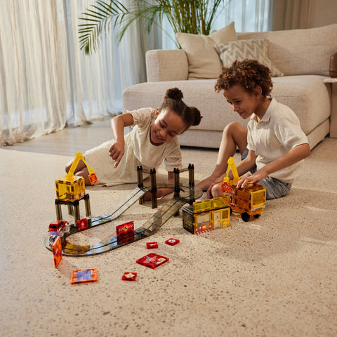 Cleverclixx - Construction Builder Pack Intense - 48 Pieces