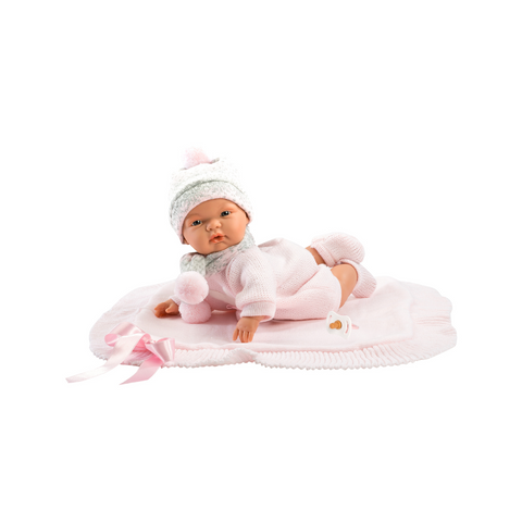 Llorens - Joelle Baby Doll – 38cm Soft Body with Pacifier