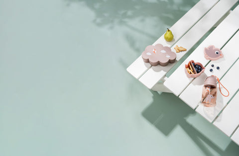  Lunch & Snack Box W/Straw 