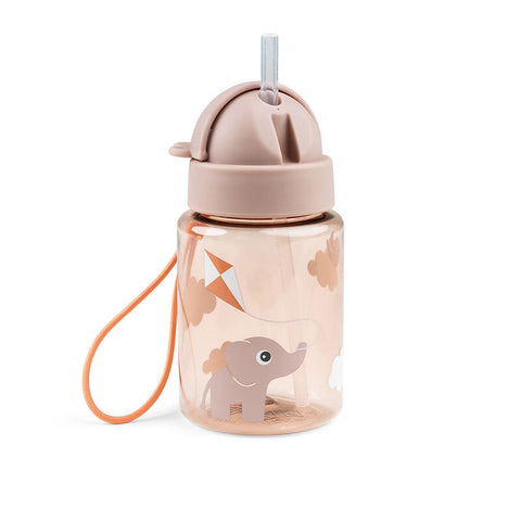  Lunch & Snack Box W/Straw 