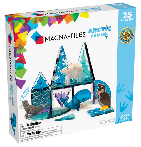 MAGNA-TILES | Arctic Animals - 25 Pieces | TOYBOX