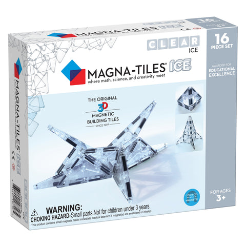 MAGNA-TILES | Ice - 16 Pieces | Order Online From TOYBOX