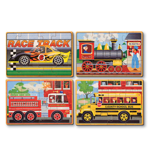 Vehicle Jigsaw Puzzles in a Box
