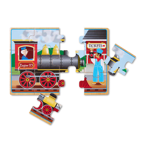 Vehicle Jigsaw Puzzles in a Box