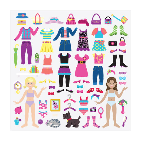Puffy Sticker Play Set Dress-Up