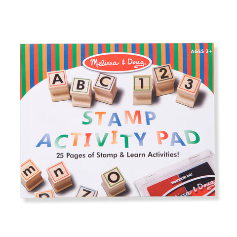 Melissa and Doug Wooden ABC Activity Stamp Set
