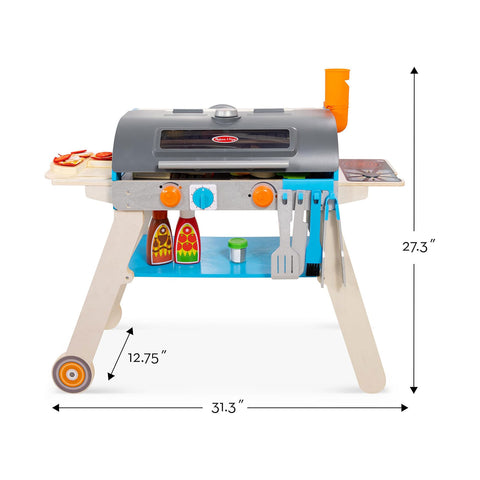 Deluxe Grill & Pizza Oven Play Set
