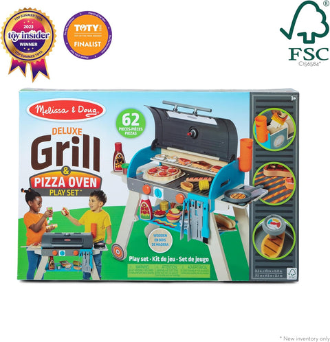 Deluxe Grill & Pizza Oven Play Set