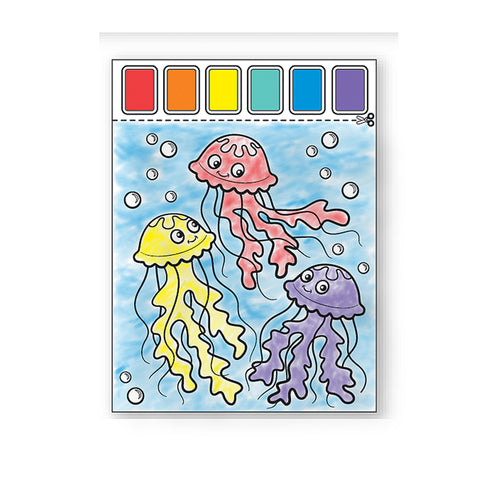 Ocean Paint With Water Kids Art Pad
