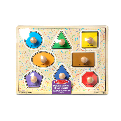 Large Shapes Jumbo Knob Puzzle