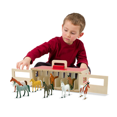 Take-Along Show-Horse Stable