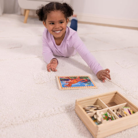 Dinosaur Jigsaw Puzzles in a Box