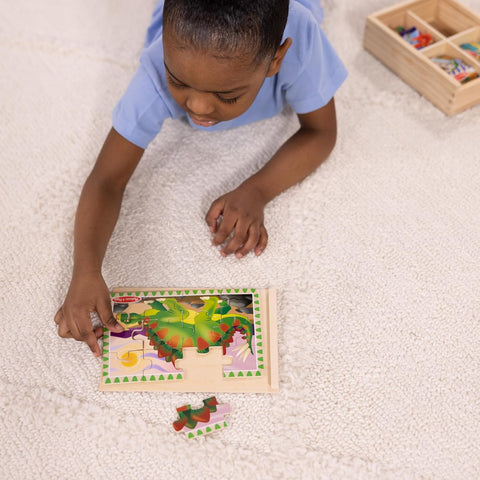 Dinosaur Jigsaw Puzzles in a Box