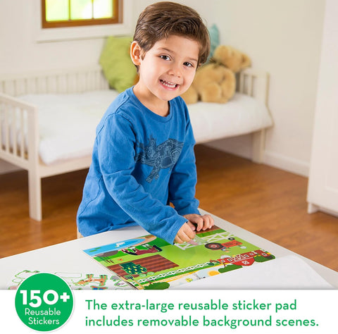 Reusable Sticker Pad Habitats