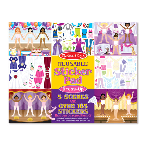 Reusable Sticker Pad Dress Up