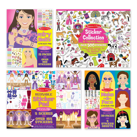 Reusable Sticker Pad Dress Up