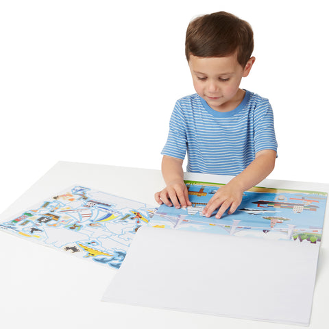 Reusable Sticker Pad Vehicles