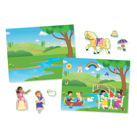 Reusable Sticker Pad Princess Castle