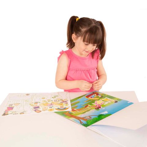 Reusable Sticker Pad Princess Castle