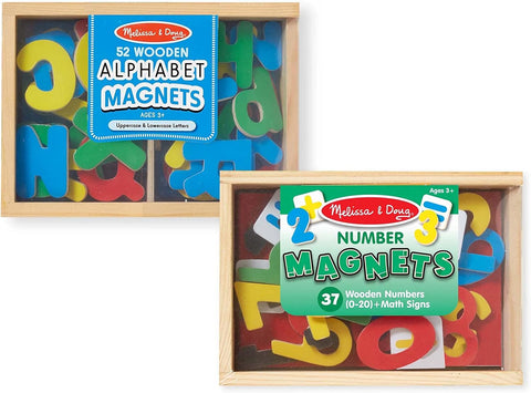 Magnetic Wooden Numbers