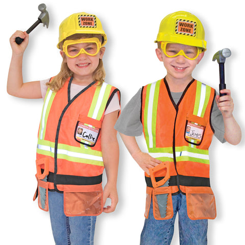 Construction Worker Role Play Costume Set