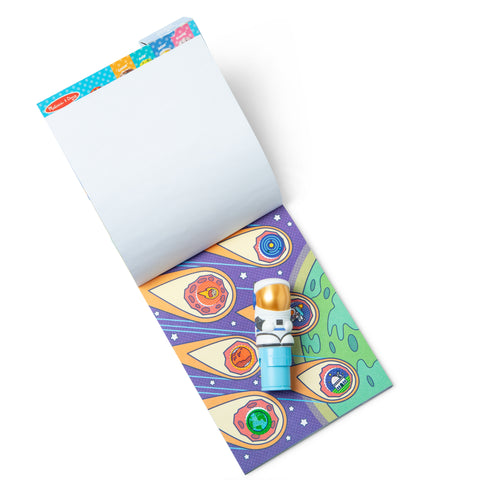 Melissa & Doug - Sticker WOW! Sticker Stamper & Activity Pad - Astronaut