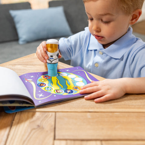 Melissa & Doug - Sticker WOW! Sticker Stamper & Activity Pad - Astronaut