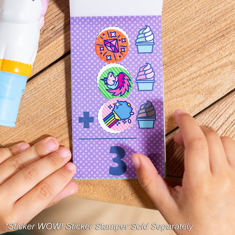 Melissa & Doug - Sticker WOW! Mini Activity Pad with Refill Stickers - All-time Favourites