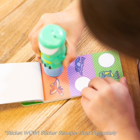 Sticker WOW! Mini Activity Pad with Refill - Dinosaur